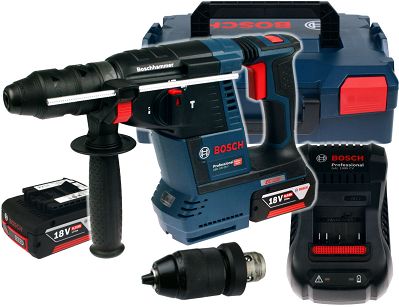 Młotowiertarka GBH 18V-26F BOSCH 2x5,0Ah L-BOXX