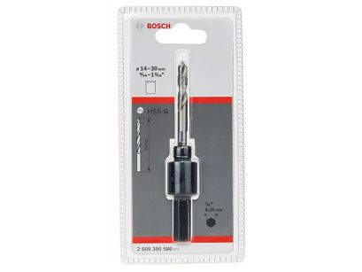 Adapter sześciokątny 1/4" BOSCH (do pił otwornic 14-30mm)
