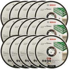 Zestaw 25 tarcz korundowych 125/2,5mm BOSCH (do cięcia betonu)