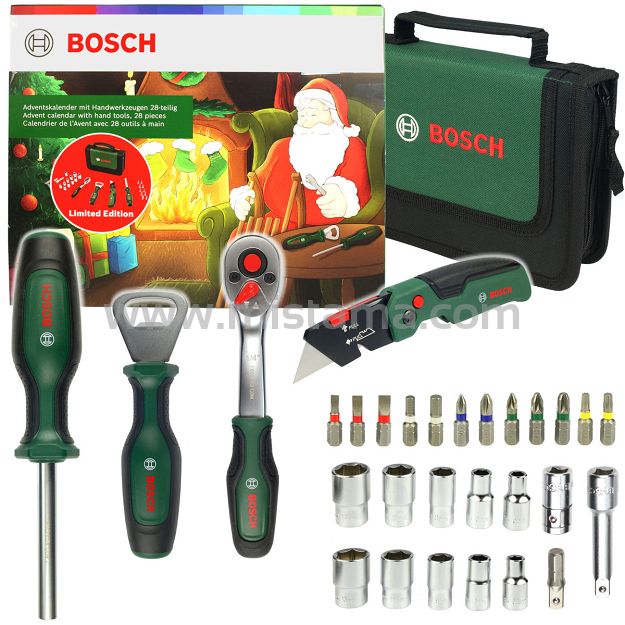 Zestaw 27 bitów i narzędzi ręcznych BOSCH 