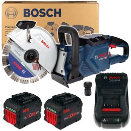 Akumulatorowa przecinarka 18V 230mm GCS 18V-230 BOSCH 2x12Ah