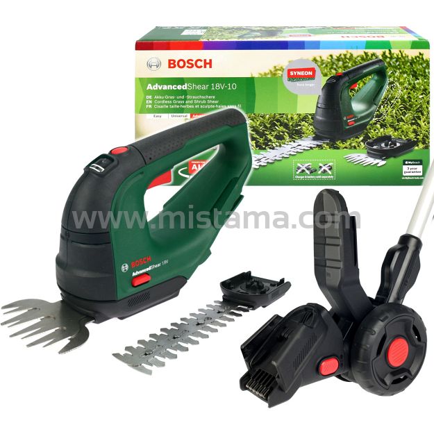 Nożyce do trawy i krzewów 18V ADVANCEDSHEAR 18V-10 BOSCH (korpus) + drążek