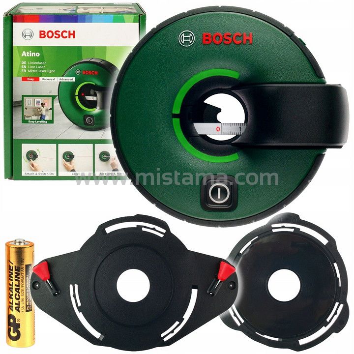 Laser liniowy + miara ATINO BOSCH