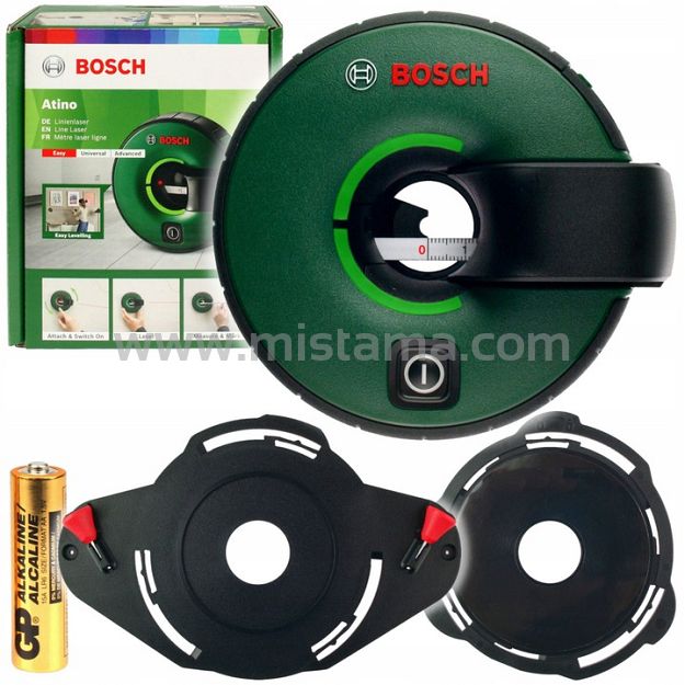 Laser liniowy + miara ATINO BOSCH