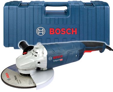 Szlifierka kątowa 2400W 230mm GWS 2400 J BOSCH + Walizka