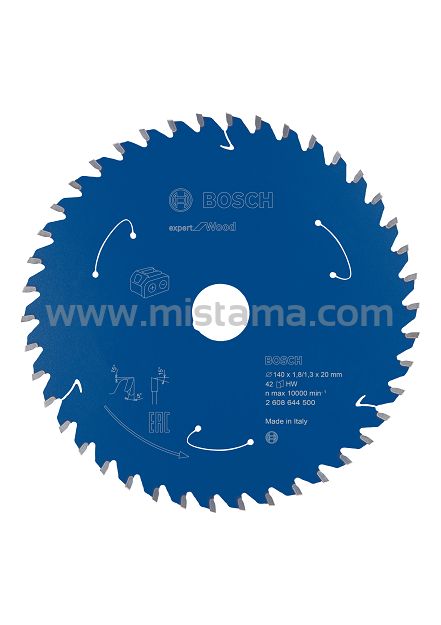 Tarcza pilarska 140/20mm Expert for Wood BOSCH (48 zębów) do pilarek aku