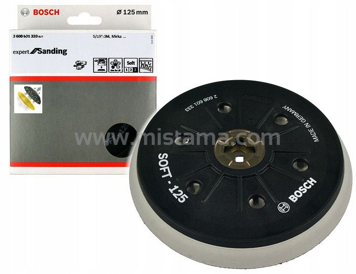 Talerz Multi-Hole 125mm MIĘKKI do GET 55-125 BOSCH