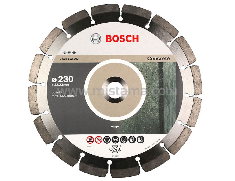 Tarcza diamentowa 230 mm BOSCH (twardy beton)