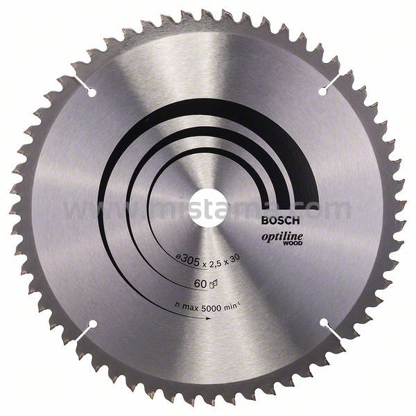 Tarcza pilarska 305/30mm Optiline Wood BOSCH (60 zębów)