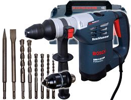 Młotowiertarka GBH 4-32 DFR BOSCH L-BOXX + 8 wierteł i dłut