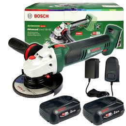 Szlifierka kątowa ADVANCEDGRIND 18V-80 BOSCH 2x2,5Ah