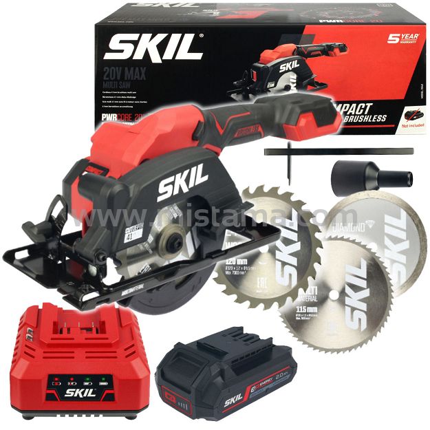 Pilarka Multimaterial 41mm 20V 3540 SKIL 1x2,0Ah