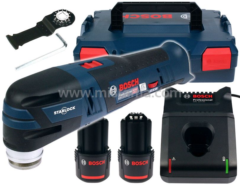 Narzędzie wielofunkcyjne GOP 12V-28 BOSCH L-BOXX 2x3,0Ah