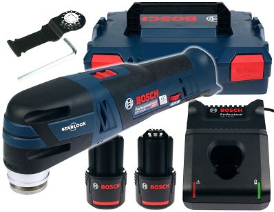 Narzędzie wielofunkcyjne GOP 12V-28 BOSCH L-BOXX 2x3,0Ah