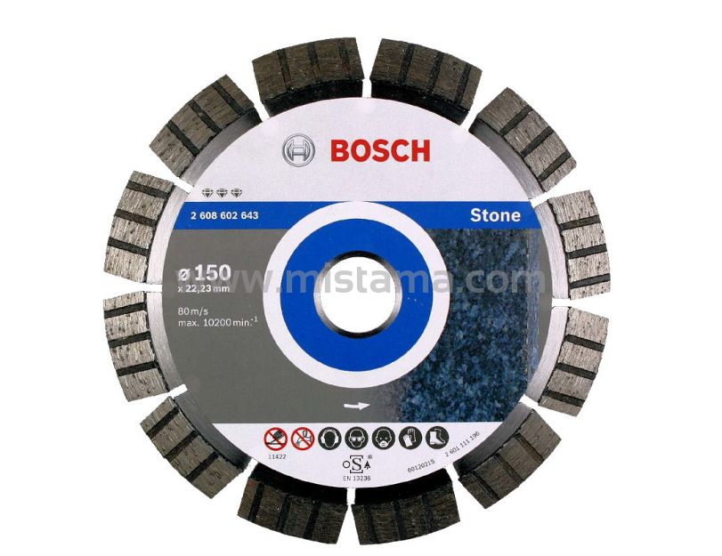 Tarcza diamentowa 150 mm BOSCH (gres, beton zbrojony)