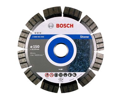 Tarcza diamentowa 150 mm BOSCH (gres, beton zbrojony)