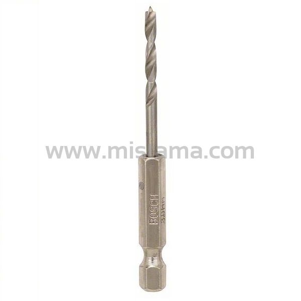 Wiertło do drewna 3mm HSS-G HEX BOSCH
