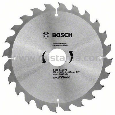 Tarcza pilarska 200/32mm Eco for Wood BOSCH (24 zęby)