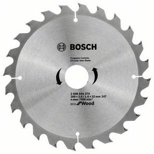 Tarcza pilarska 200/32mm Eco for Wood BOSCH (24 zęby)