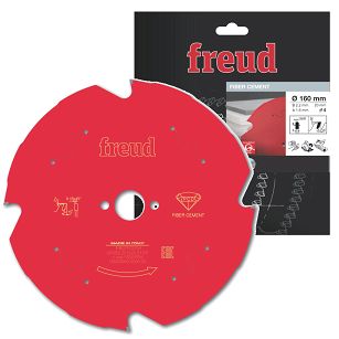 Tarcza pilarska 160/20 mm 4 zęby FREUD do cementu, płyt g-k