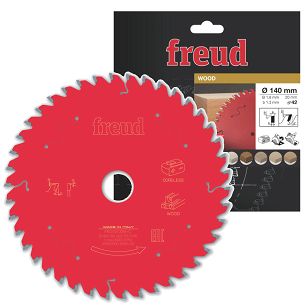 Piła widiowa 140/20 mm, 42 zęby FREUD do drewna, MDF