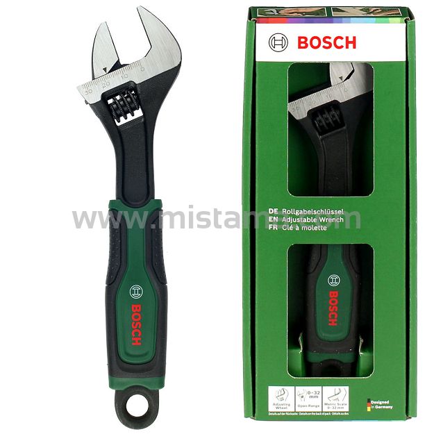 Klucz nastawny 200mm rozstaw szczęk 0 - 32mm BOSCH