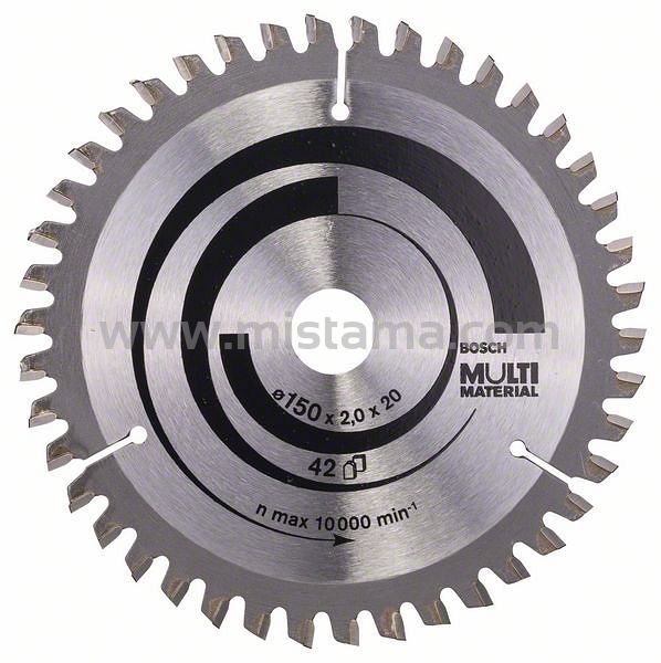 Tarcza pilarska 150/20mm MultiMaterial BOSCH (42 zęby)