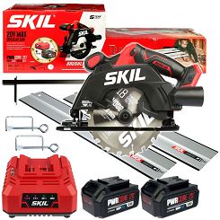 Pilarka tarczowa 57mm 20V 3551 SKIL 2x4,0Ah + SZYNA 140cm