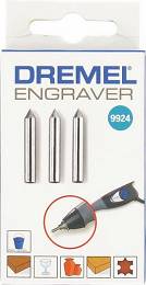 Karbidowy bit do grawerowania 9924 DREMEL Engraver (3 sztuki)