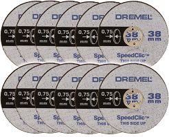 12 tarcz do metalu 38mm SC409 EZ SpeedClic DREMEL