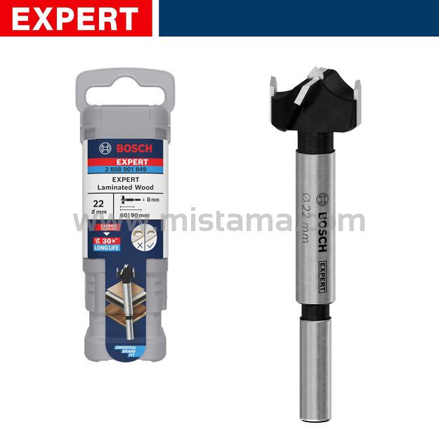 Wiertło pod zawiasy 22mm Laminated Wood BOSCH EXPERT