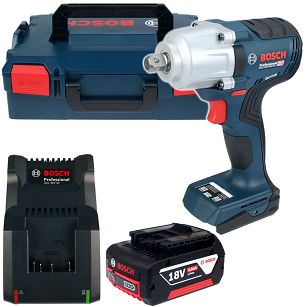 Klucz udarowy BEZSZCZOTKOWY GDS 18V-450 PC BOSCH 1x4,0Ah L-BOXX