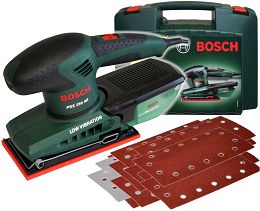 Szlifierka oscylacyjna PSS 250 AE BOSCH + walizka + 30 papierów