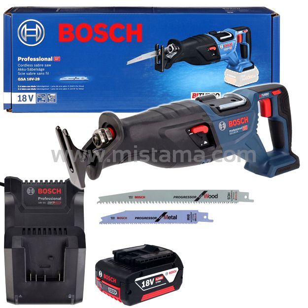 Piła szablasta 18V GSA 18V-28 BOSCH 1x4,0Ah