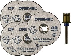 Trzpień SC402 + 5 tarcz SC456 EZ SpeedClic DREMEL