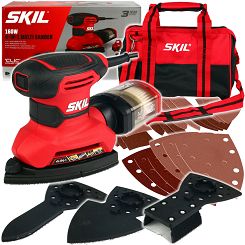 Szlifierka oscylacyjna delta 4w1 7261 SKIL + osprzęt