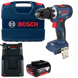 Wkrętarka 63Nm GSR 18V-65 BOSCH 1x5,0Ah + walizka