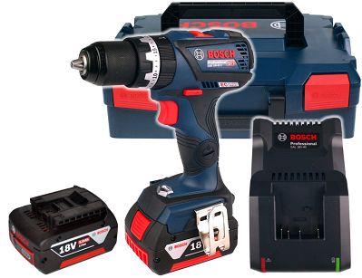 Wkrętarka z udarem GSB 18V-60 C BOSCH 2x5,0Ah L-BOXX