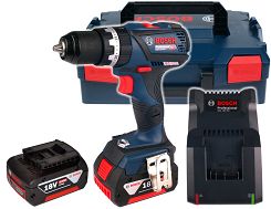 Wkrętarka z udarem GSB 18V-60 C BOSCH 2x5,0Ah L-BOXX