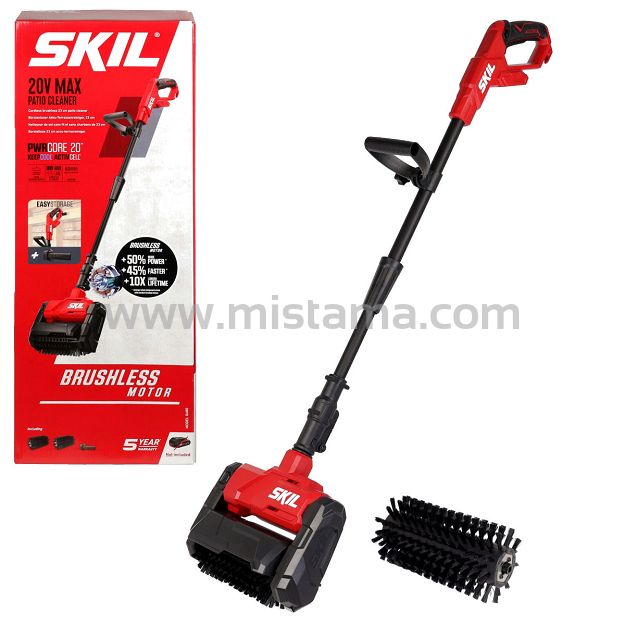Akumulatorowa szczotka do tarasów i do kostki 20V 0680 SKIL (korpus)