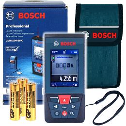 Dalmierz laserowy GLM 100-25 C BOSCH z kamerą