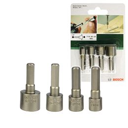 Zestaw 4 kluczy nasadowych 1/4" 7-13 mm BOSCH