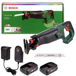 Piła szablasta PSA 18V-200 BOSCH 2x2,5Ah