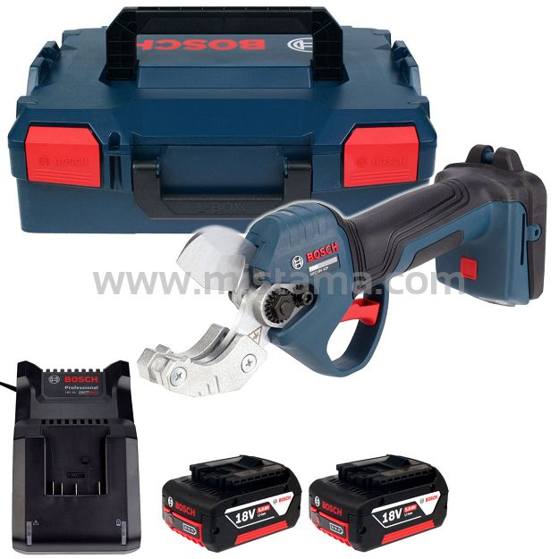 Nożyce akumulatorowe GPC 18V-32 P L-BOXX 2x5,0Ah do cięcia rur PEX i PVC