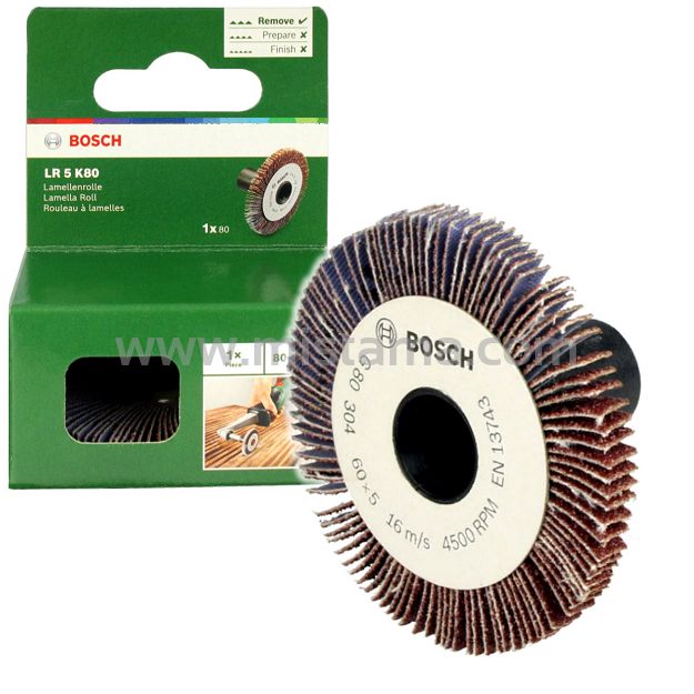 Rolka listkowa wąska 5mm GR. 80 do TEXORO BOSCH