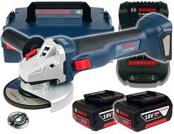 Szlifierka kątowa GWS 18V-10 BOSCH 2x5,0Ah L-BOXX