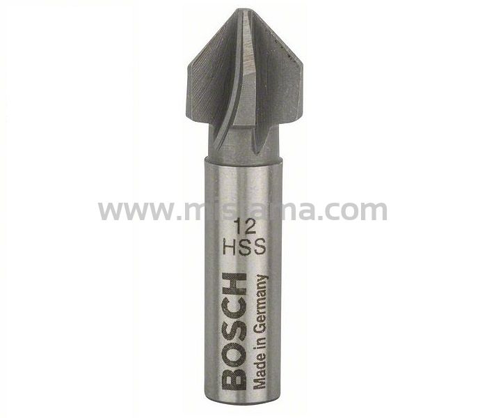 Pogłębiacz stożkowy pięcioostrzowy 12mm HSS BOSCH