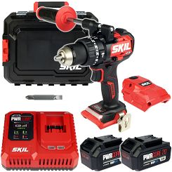 Wkrętarka 3085 20V 130Nm SKIL XP UDAR BEZSZCZOTKOWA WALIZKA 2x4,0Ah