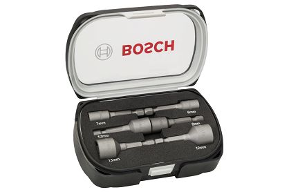 BOSCH Zestaw 6 nasadek Extra Hard w kasecie