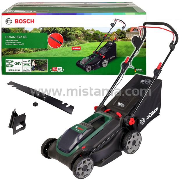 Kosiarka akumulatorowa 2x18V (36V) Rotak 18V2-43 BOSCH (korpus)